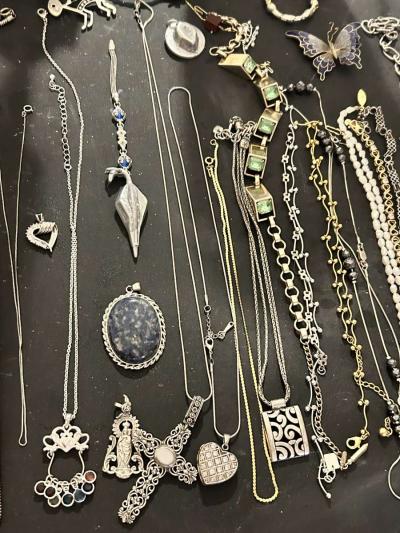 estate mystery jewelry jars