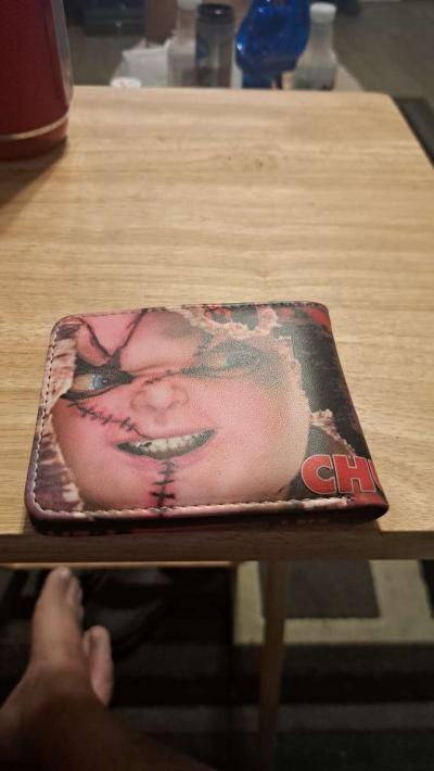 chucky wallet  CASH ONLY  no exceptions - Thumbnail 3