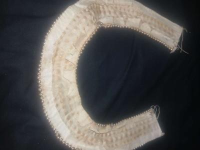 vintage pearl beaded collar necklace - Thumbnail 3