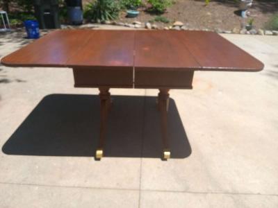 1940s Antique Regency style dinning room table - Thumbnail 3