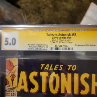 Tales to Astonish 56 5pt0 signed by Stan Ler - Thumbnail 2