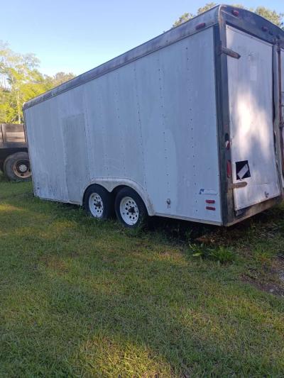 7X16 feet enclosed cargo trailer - Thumbnail 3