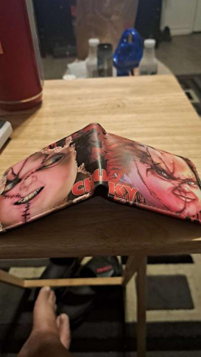chucky wallet  CASH ONLY  no exceptions - Thumbnail 2