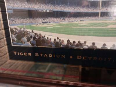 tiger stadium Detroit mi 1912 1999 Budweiser mirror - Thumbnail 6