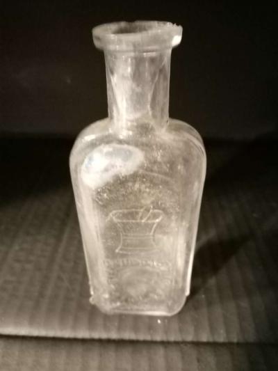 Antique Pharmacy Druggist Bottle Prescription Work Mortar an - Howey In The Hills, Florida