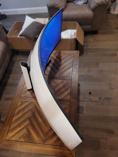 Samsung 57 Odyssey Neo G9 Series Dual 4K UHD Curved Gaming M - Thumbnail 3