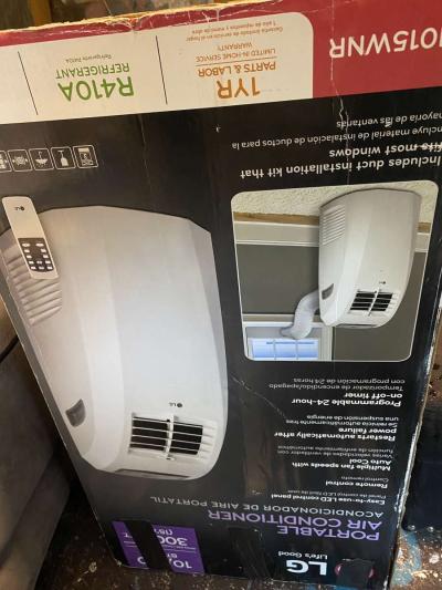 LG portable air conditioner 10000 BTU - Thumbnail 2