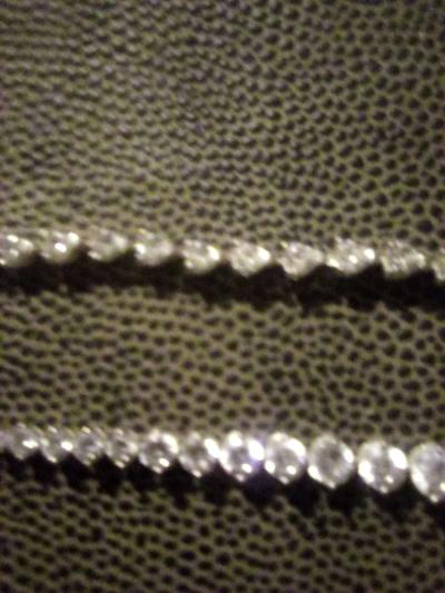 Diamond tennis braclet - Thumbnail 2