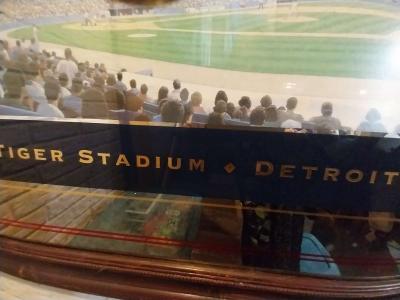 tiger stadium Detroit mi 1912 1999 Budweiser mirror - Thumbnail 3
