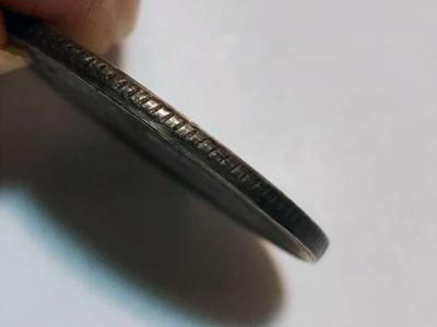 GREAT OLD NOVELTY 1763 BRITAIN SHILLING SILVER PL - Thumbnail 3