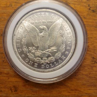 1878 CC morgan silver dollar - Thumbnail 4