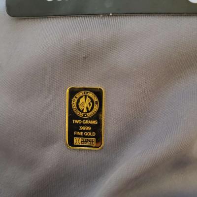 2 gram scottsdale gold bar - Thumbnail 5