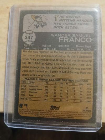 wander franco rookie cards - Thumbnail 2