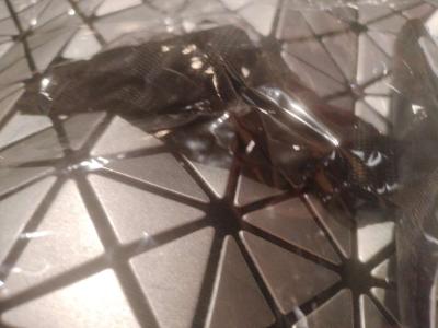 Metallic Studded Geometric Designer Backpack Bag Durable Gla - Thumbnail 4