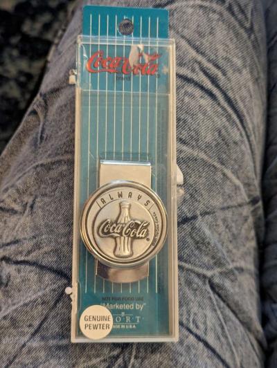 1995 CocaCola money clip