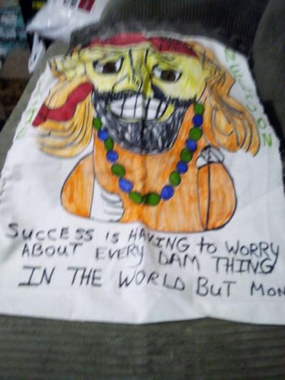 cartoon on pillows and wall hangings - Thumbnail 5