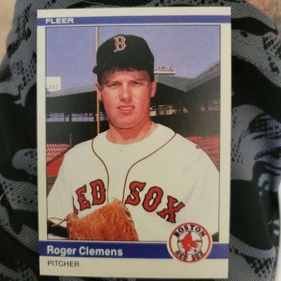 1984 fleer roger clemens rookie