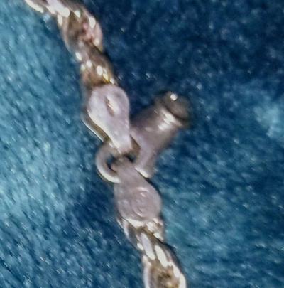 sterling silver bracelet 925made in Italy says in stamp on c - Thumbnail 5