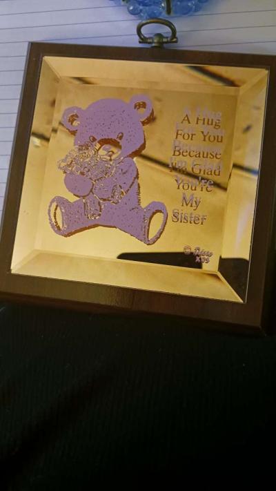 sister wall plaque - Des Moines, Iowa