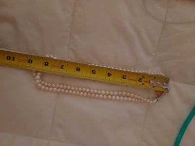 vintage double strand pearls - Thumbnail 2