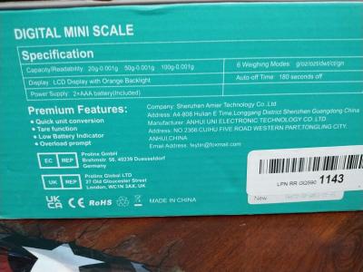 mini digital pocket scale - Thumbnail 3