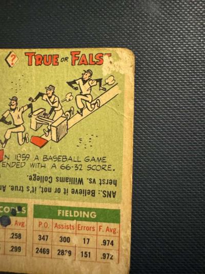 Spook Jacobs Baseball Card Topps 61 - Thumbnail 6