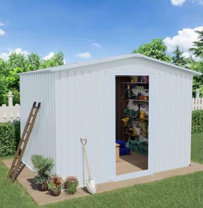 10X8 metal storage shed brand new unopened with base frame a