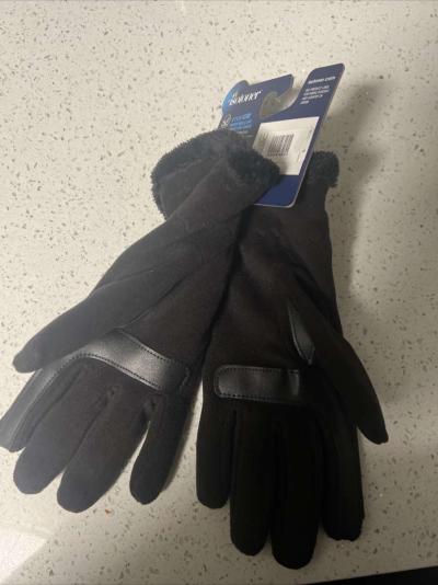 Isotoner SmartDri Womens Gloves with Touchscreen Technology - Thumbnail 3