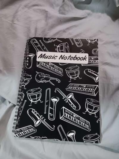 coloring book binder and music notebook - Thumbnail 2
