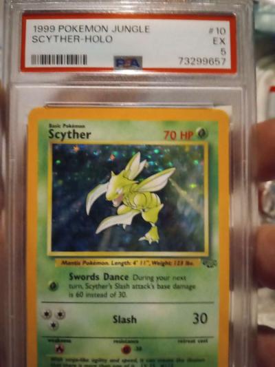 Vintage rare SCYTHERHOLO PSA SLAB - Thumbnail 2
