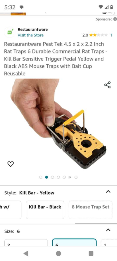 24 pk mouse traps - Thumbnail 3