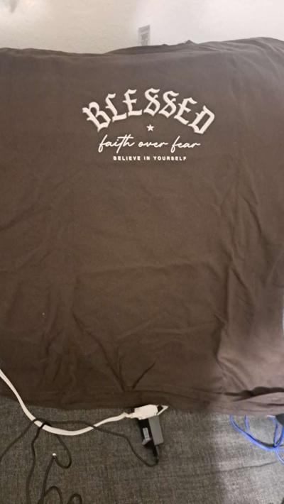 nice religion Shirt  cash only  never used - Porterville, California