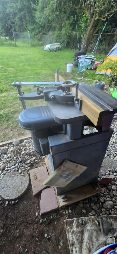 wood shaper with a bunch of bits - Thumbnail 3