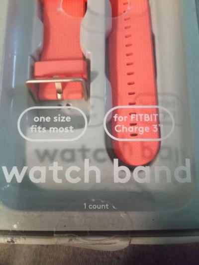 watch band for Fitbit charge 3 one sizes fits most - Thumbnail 2