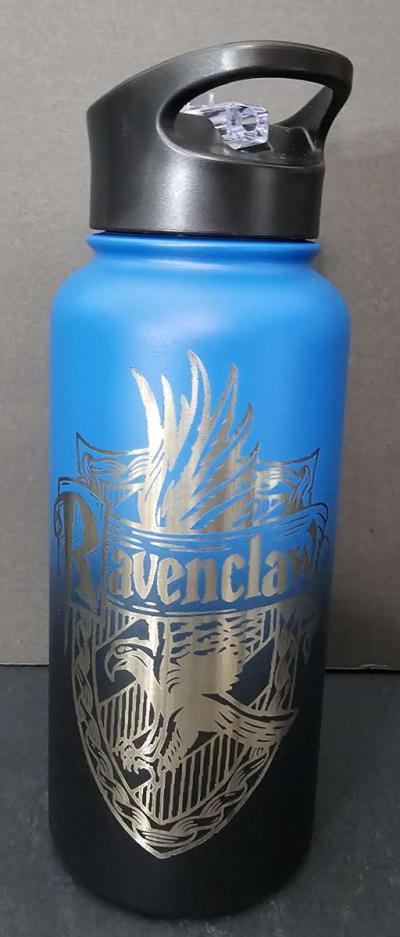 32oz Brand New Laser Engraved Insulated Ravenclaw bottle - Thumbnail 6