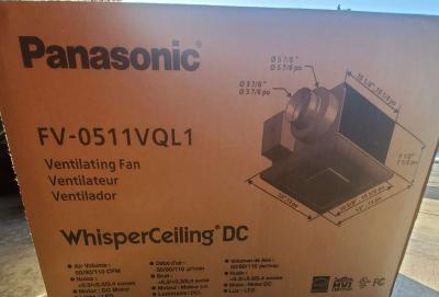 Panasonic bathroom Ventilating fan new - Thumbnail 2