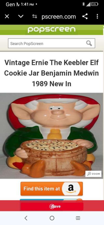 vintage cookie jars - Thumbnail 5