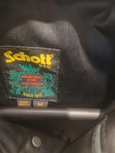 schott leather jacket - Thumbnail 2