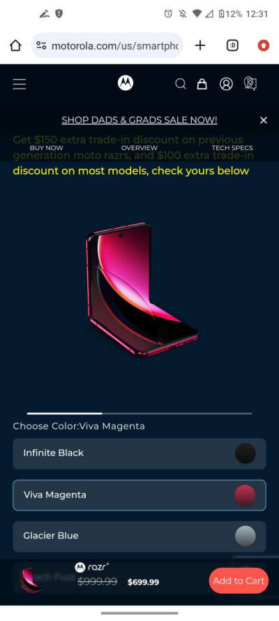 Motorola razr plus 2023 - Thumbnail 5