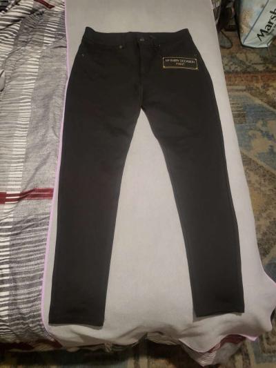 womens black skinny ankle jeans - Thumbnail 3