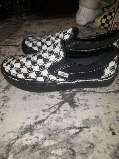 Vans unisex checkered slip on - Thumbnail 5