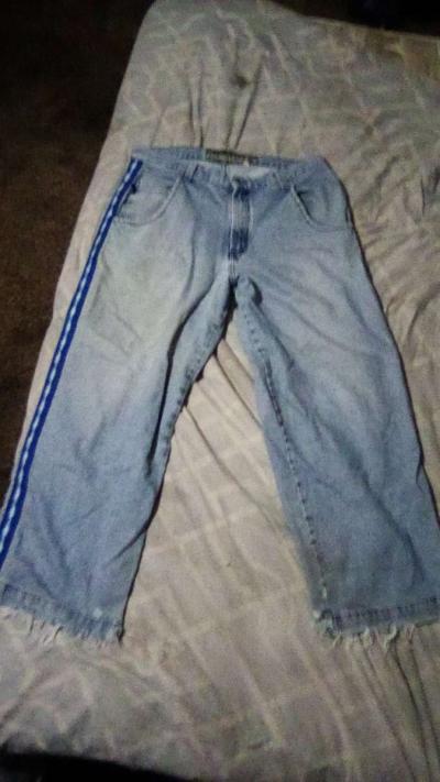 90s vintage Jnco sidewinder jeans 32x30 - Thumbnail 2