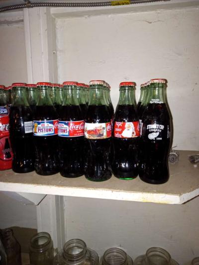 collector coke bottles