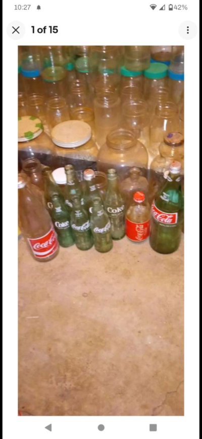 Vintage Glass Soda Bottles - Thumbnail 4