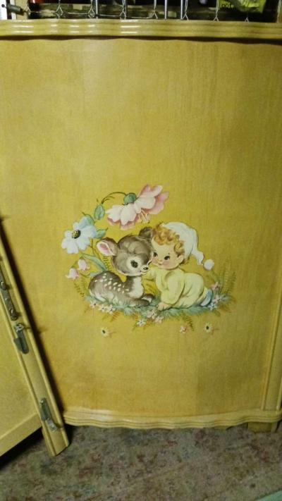 vintage baby bed - Thumbnail 4