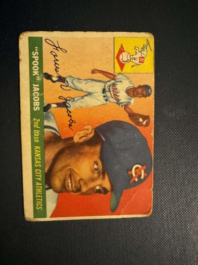 Spook Jacobs Baseball Card Topps 61 - Portland, Texas