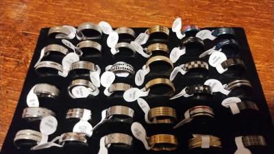 Assorted wedding band sets Engagement rings sets promise rin - Thumbnail 3