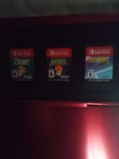 3 Nintendo Switch Games
