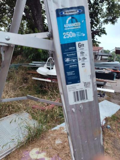 Werner 6ft ladder - Thumbnail 3