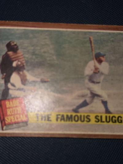 1962 The Famous Slugger Baseball Card Topps 138 - Thumbnail 4